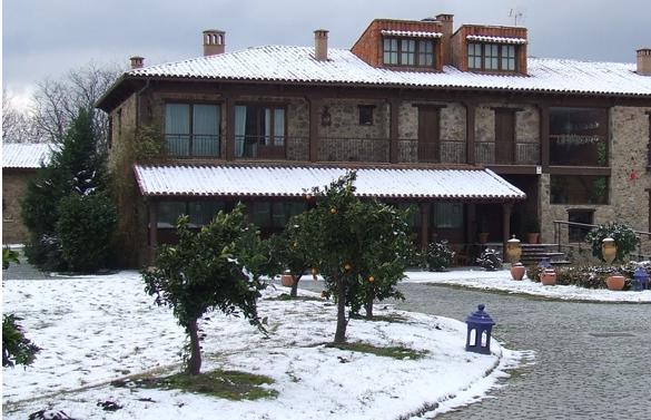 Hotel Rural Pena Del Alba Arroyomolinos de la Vera エクステリア 写真