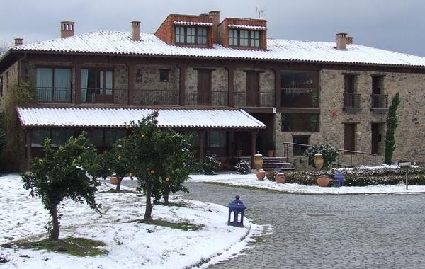 Hotel Rural Pena Del Alba Arroyomolinos de la Vera エクステリア 写真